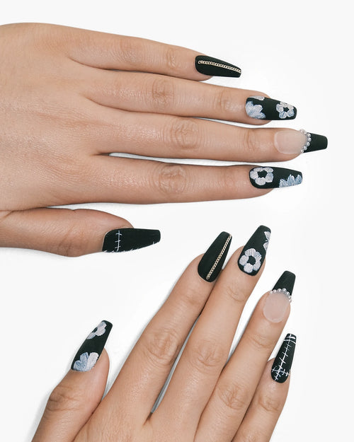 Long Chanel Style Nail-AriaEcho Jewelry