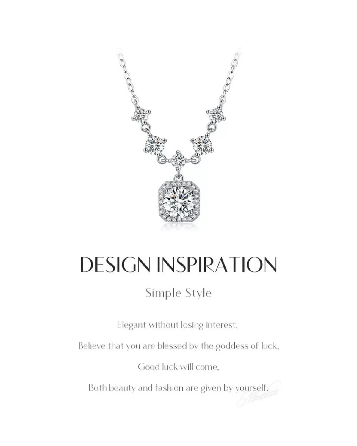 D color VVS1 moissanite close-up