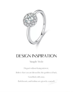 Design inspiration – halo moissanite solitaire ring