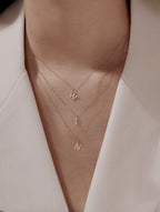 Gold Initial Necklace