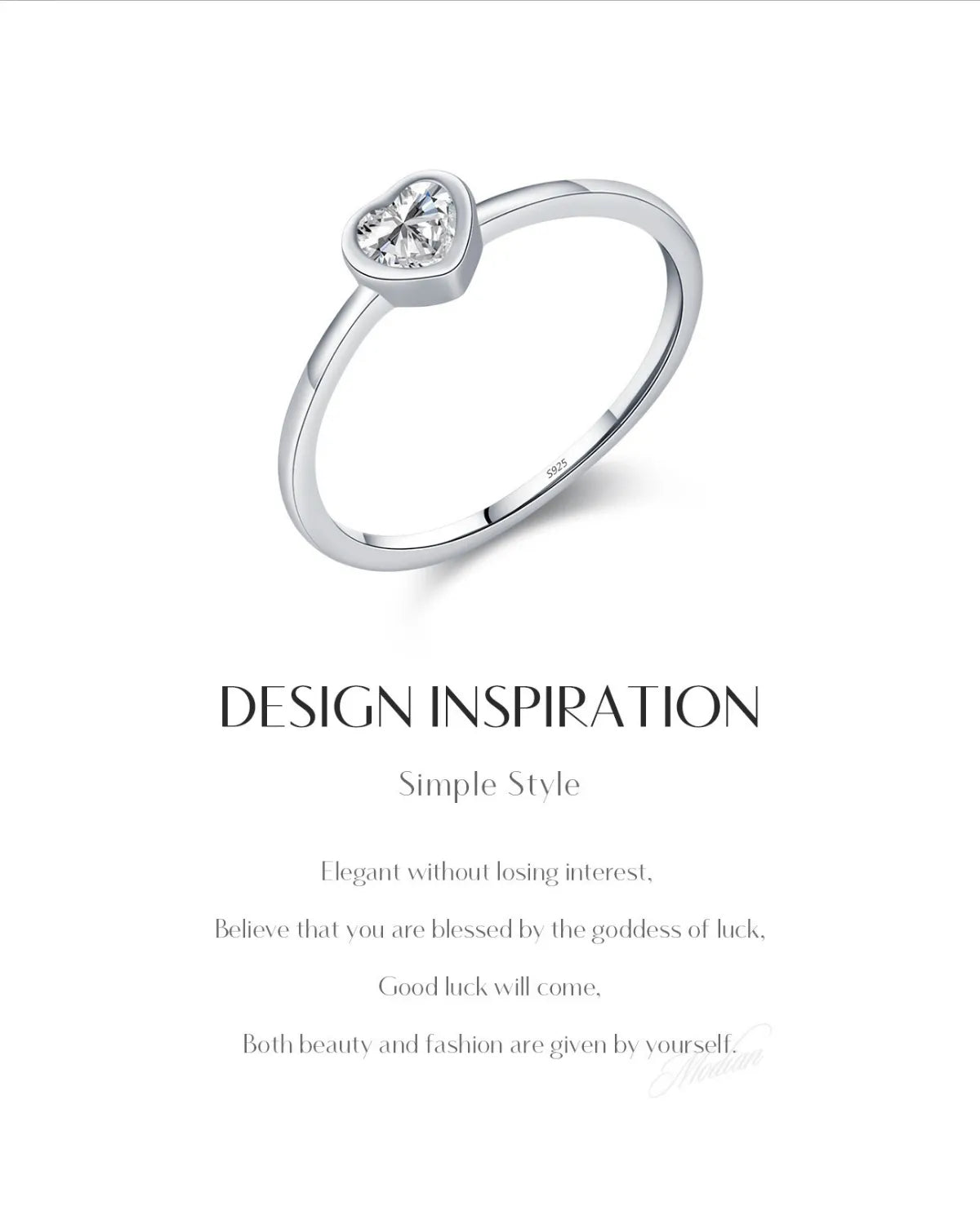 heart cut moissanite ring design inspiration image